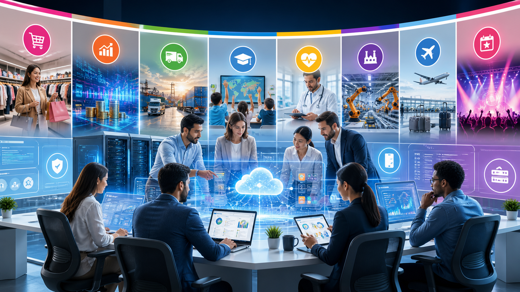 Industries served by HostShop
